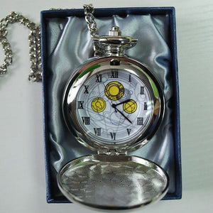 10th DR Doctor Who Pocket Watch The Master's Fob Watch David Tennant Metal Pendant Necklace