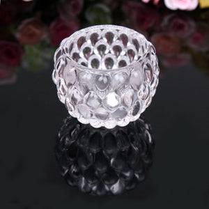 Candle Accessories Classic Crystal Glass Candle Holder Wedding Bar Party Home Decor Candlestick Crystal  Small Lanterns #80847