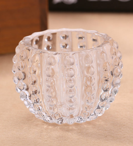 Candle Accessories Classic Crystal Glass Candle Holder Wedding Bar Party Home Decor Candlestick Crystal  Small Lanterns #80847